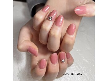 ネイルズミラク(nail's mirac.)/透け感ネイル
