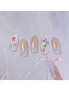 【ハンド定額】お正月ネイル
