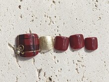 ネイルドッグ(NAIL DOG)/チェックフットネイル♪