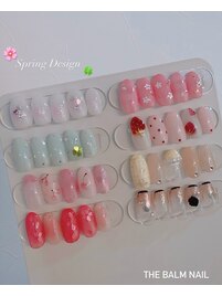 定額デザイン/春ネイル/可愛い