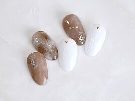 ニュアンス☆くすみカラー大理石