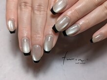 ツイン(twin.)/フレンチネイル×オプ有