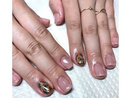 ～カジュアルマーブルネイル～