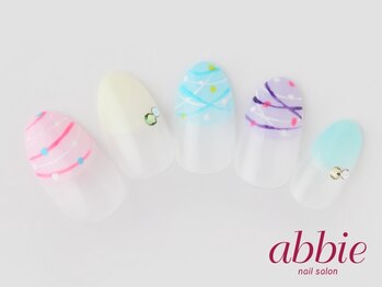 ネイルサロンアビー 北千住店(abbie)/ヨーヨーネイル¥13827