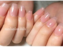 ネイルサロン ビビ(bibi)/ヌーディーネイル