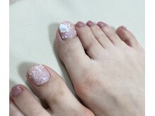 08ネイル(08 nail＆school)/ぷっくりうさぎネイル☆