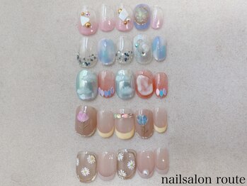 5月キャンペーンネイル初回¥7380