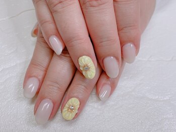 モモ(MOMO)/ぷっくりフラワーアート