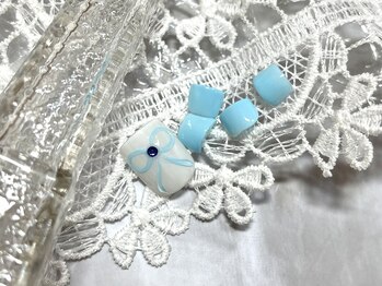 ネオリーブドレスネイルアンドアイラッシュ(Neolive dress nail&eyelash)/*フット*¥8700【dress】