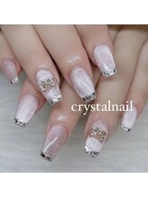 クリスタルネイル イオンモール都城駅前店/ガラスフレンチ