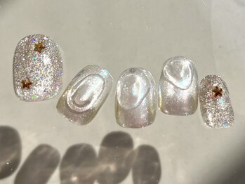 ガレリア エレガンテ 栄店(GALLARIA Elegante)/キラキラ星ネイル★