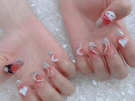 ゆめかわ☆オーロラネイル
