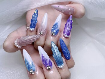 ネイルプリンセス(Nail Princess)/人魚の鱗ネイル