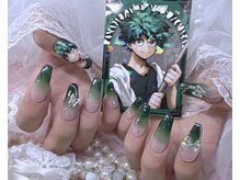 ネイル アリーズ セカンド(nail Allies 2nd)/痛ネイル　手描き　オタク　3D