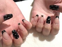 オーズネイル 天神本店(O's Nail)/Black × heart