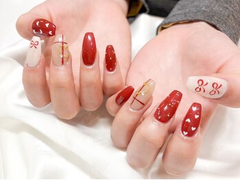 ライトウェーブ 長野駅前店の写真/【スカルプで美フォルムが叶う!】憧れのロングネイルで美しい指先へ★理想の形と長さを実現。