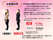 カインド整体院(KiND整体院)/30代　3ヵ月ダイエット成果