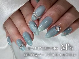 定額デザイン・水色マグネット