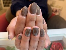 ネイルサロン シェリ(NAIL SALON Cheri)/大人のくすみカラーのワンカラー