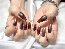 ヤシネイル(Yashi Nail)/マグネット　ブラウン