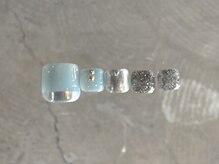 コロレ バイ エルナ(clore by ELNA)/フット定額ネイル　￥8,000