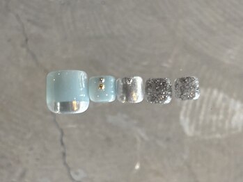 コロレ バイ エルナ(clore by ELNA)/フット定額ネイル ¥8,000