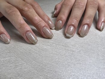 クレビア(CREVIA)/ニュアンスグレーオフィスネイル