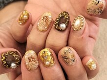 アンテテネイル(ANTETENAIL)/vintage design nail