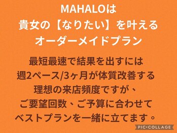 ボディエイジングラボ マハロ(MAHALO)/健・美・痩・癒を叶える