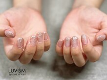 ラヴィズム アイラッシュ アンド ネイル (LUVISM)/ラメグラデーション☆担当：菊池