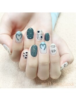 ネイル シーグラス(nail seaglass)/