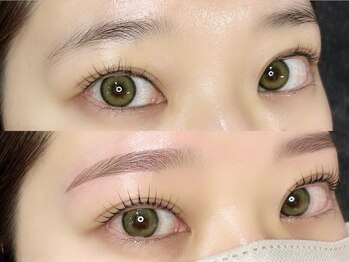 ロレインブロウ 入間店/まつ毛パーマ+眉毛Wax