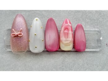 リルモ(RELUMO)/4月定額ネイル