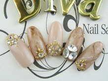 ネイルサロン ディーバ ギンザ(Nail salon Diva GINZA)/アンティークベージュ￥9500