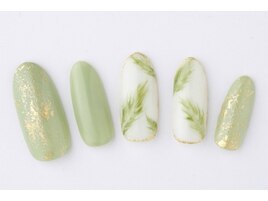 リーフアートネイル