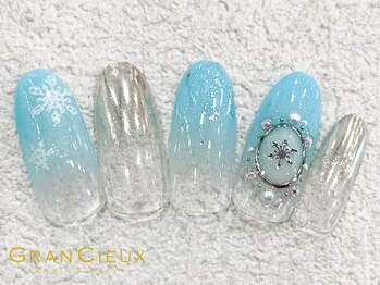 クアトログランシュ 青葉台(QUATRO×GranCieux)/ミラー×結晶ネイル