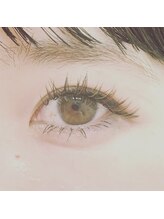 ニフティアイラッシュ(Nifty eyelash)/カラーエクステ☆ブラウンmix