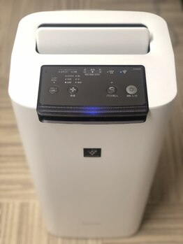 プレジール/常時、空気清浄機が稼働中