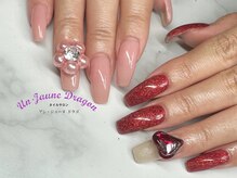 アン ジョーヌドラゴ/【自爪ネイル】チグハグネイル