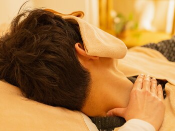 ヘッドミント 南越谷店/ドライヘッドスパ施術（首）