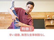 マラウェイ(Mullaway)/1.辛い運動、無理な食事制限なし