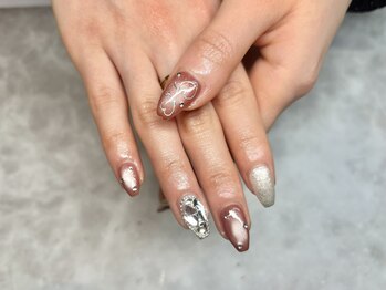 ネイル アイラッシュ 彩 熊谷店/マグネット×埋めつくし