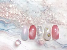 フルールソンネイル(fleur son nail)/5月定額トレンドアート