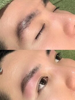 エクシアホワイトニング 碧南店/メンズアイブロウ/メンズ眉毛