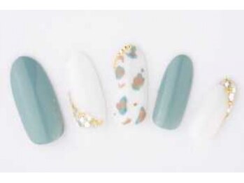 エムスラッシュ ネイル たまプラーザ(M.SLASH)/レオパードネイル