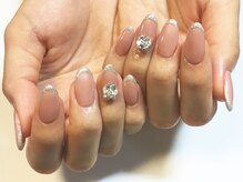 ラウト デコレーションアンドネイルサロン(Lauto Decoration&Nail Salon)/ラメフレンチネイル