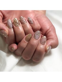 ナナズネイル 西小倉店(NANA's Nail)/ミラーボタニカル by石川