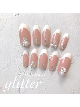 ブライダルオーダーネイルチップ