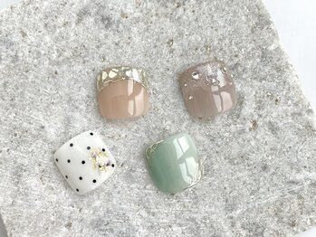 サロン ド モモ(salon de momo)/【foot】シンプルデザイン