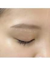 カラット 亀有店(Carat)/眉ワックス☆ストレートデザイン